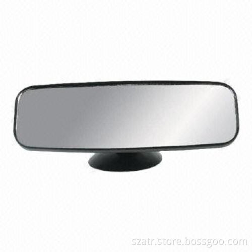 Wide angel mirror with suction cap